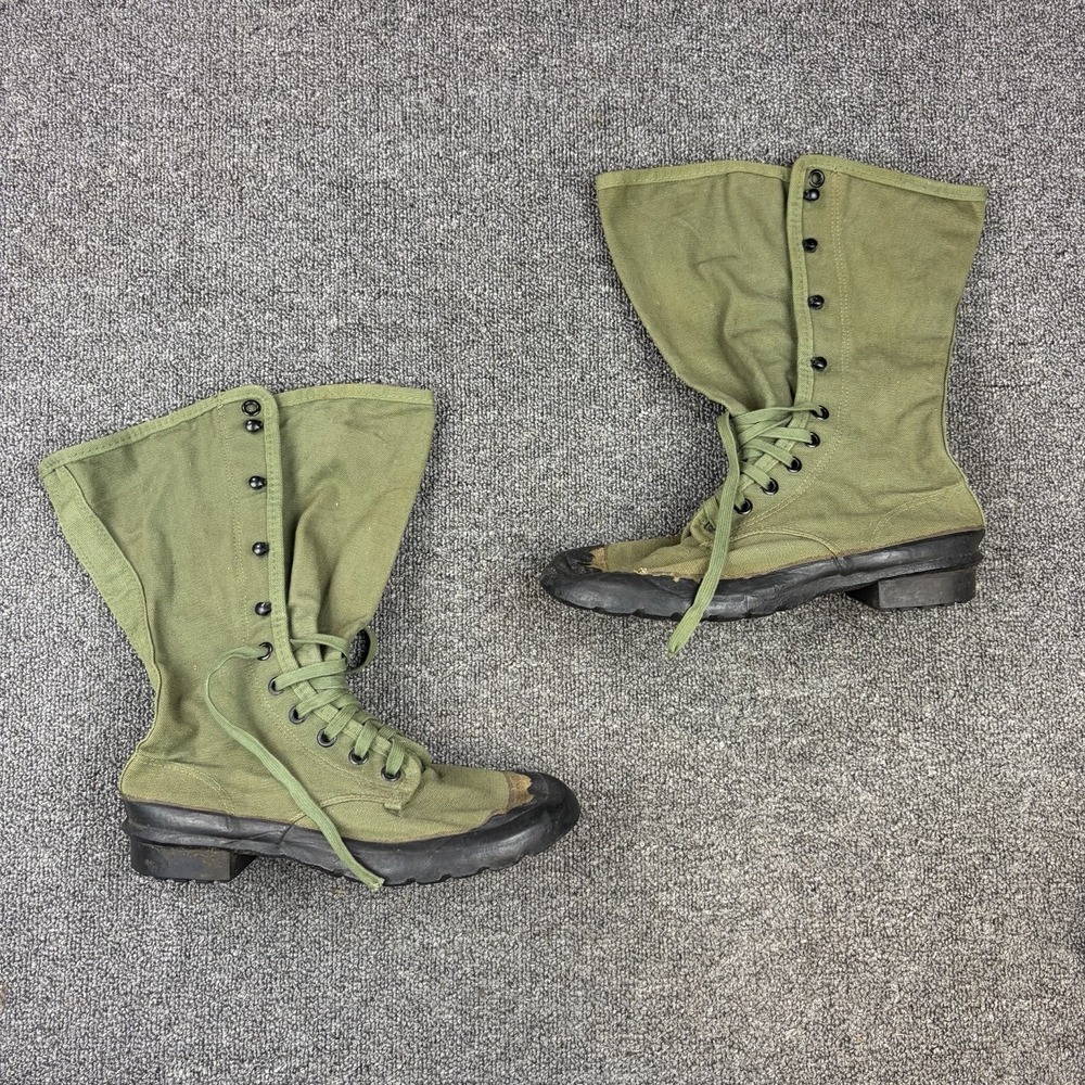Original WWII US Army M1942 Jungle Boots Dated Sept 19 1942 US Rubber Co Sz 6.5
